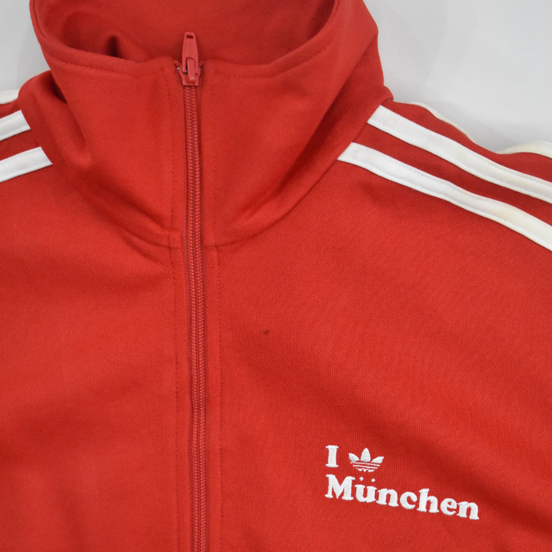 Vintage Adidas Originals Bayern Munich Full Zip Sweater