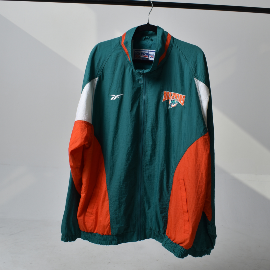 Vintage Reebok Miami Dolphins NFL Jacket