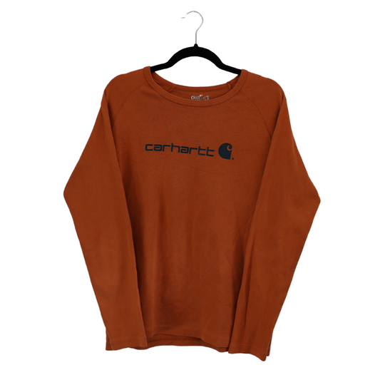 Carhartt orange T-shirt with embroidered logo